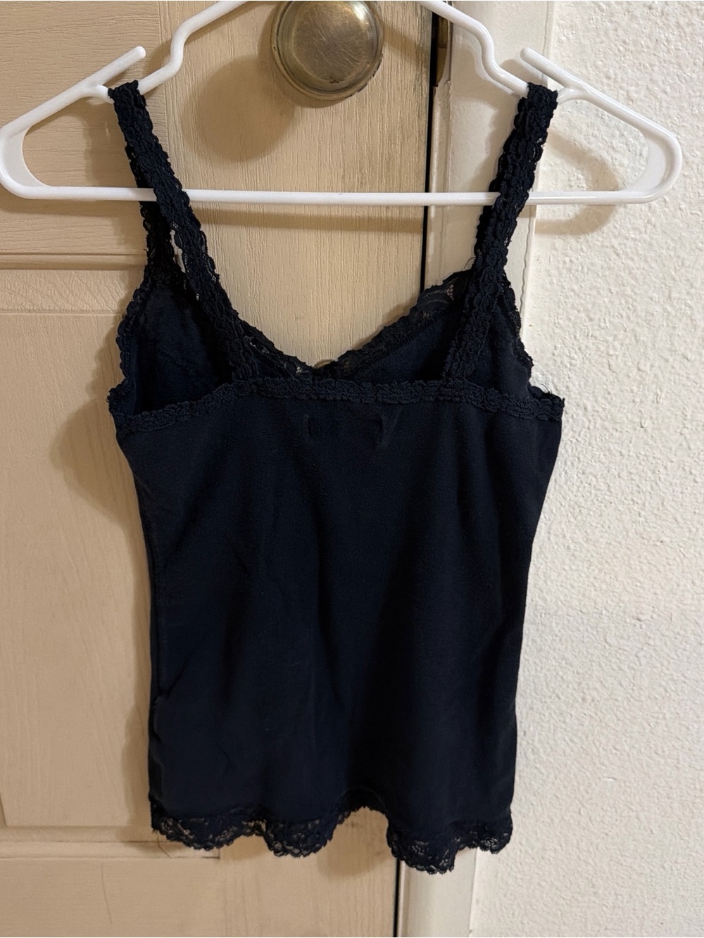 Abercrombie & Fitch Black Lace-Trim Cami - Picture 2 of 5